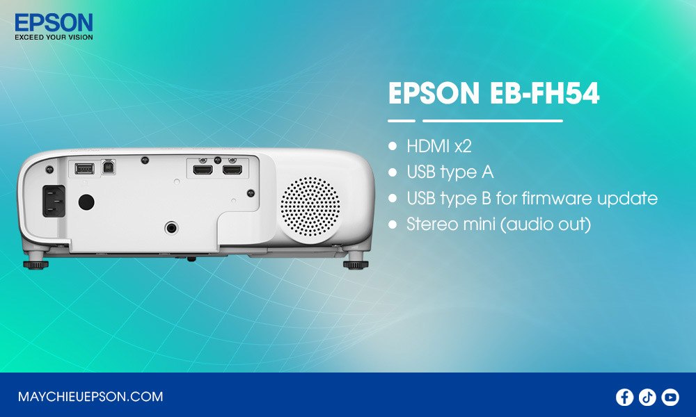 Epson EB-FH54 máy chiếu Full HD cho lớp học, văn phòng & giải trí