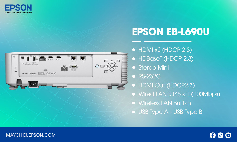 Epson EB-L690U Máy chiếu laser